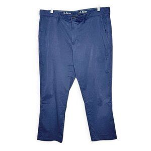 LL Bean Men's Classic Fit Straight Leg Comfort Stretch  Chino Pants size 38x32